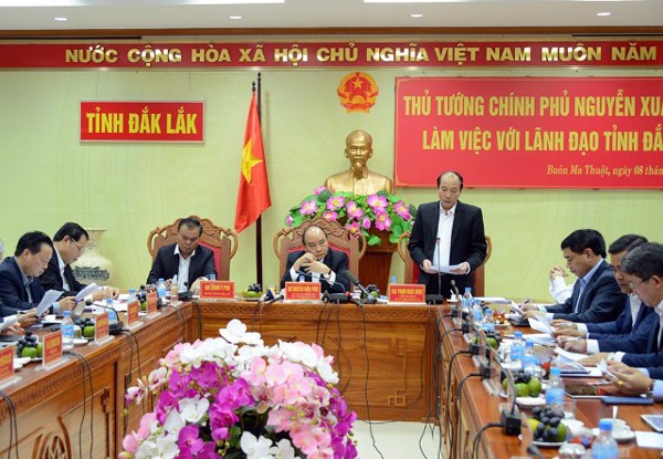 Thủ tướng Nguyễn Xuân Phúc sẽ kiểm tra các tỉnh Tây Nguyên về giải ngân vốn đầu tư công